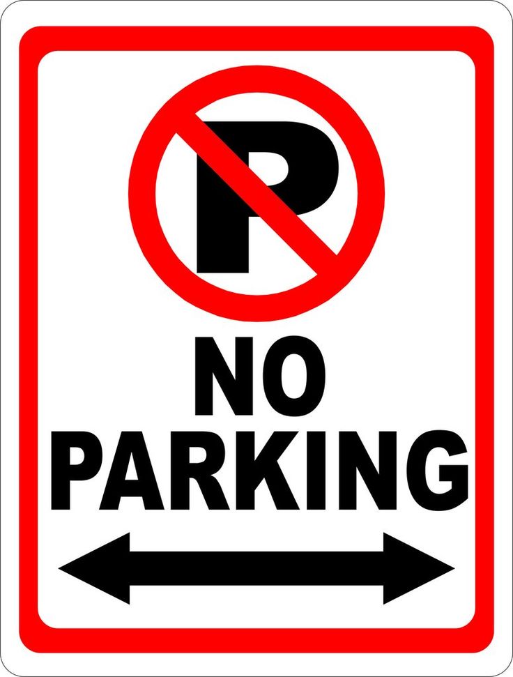 No Parking