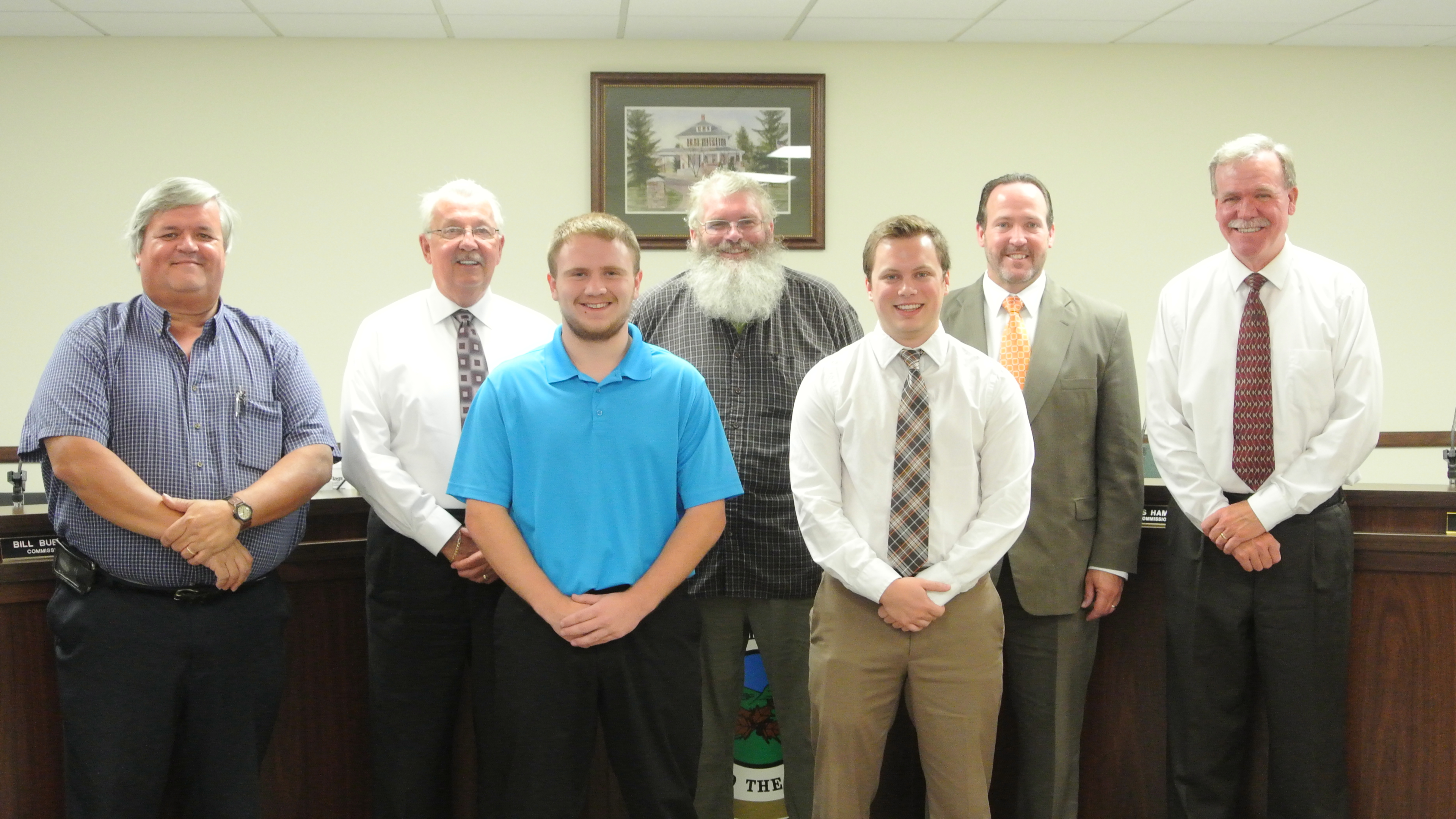 2015-16 Mayor James Black Scholarship Recipients - Derrick Kaas, Harlan Lawson, Sarah Morales